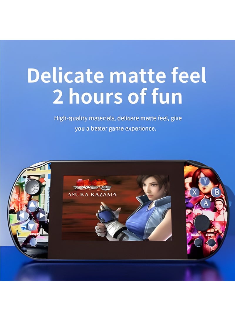 ريبنيو وحدة تحكم ألعاب محمولة جديدة بشاشة 4.3 IPS تدعم بطاقة 64G TF 10000+ ألعاب فيديو سعة بطارية 3000 مللي أمبير في الساعة وحدة تحكم ألعاب محمولة - Image 2