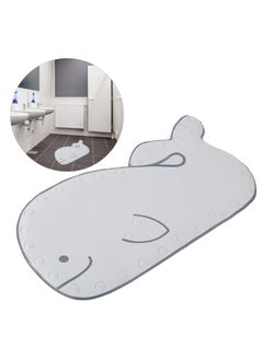 Children Cartoon Cute Non Slip Mat Household Bathroom Shower Anti Slip Pad Accessory(Gray WhaleShaped Mat) - pzsku/ZF011DC3E4E95AA468B2FZ/45/_/1732119629/ffdcc618-4770-490f-891b-700c5fa9d06b