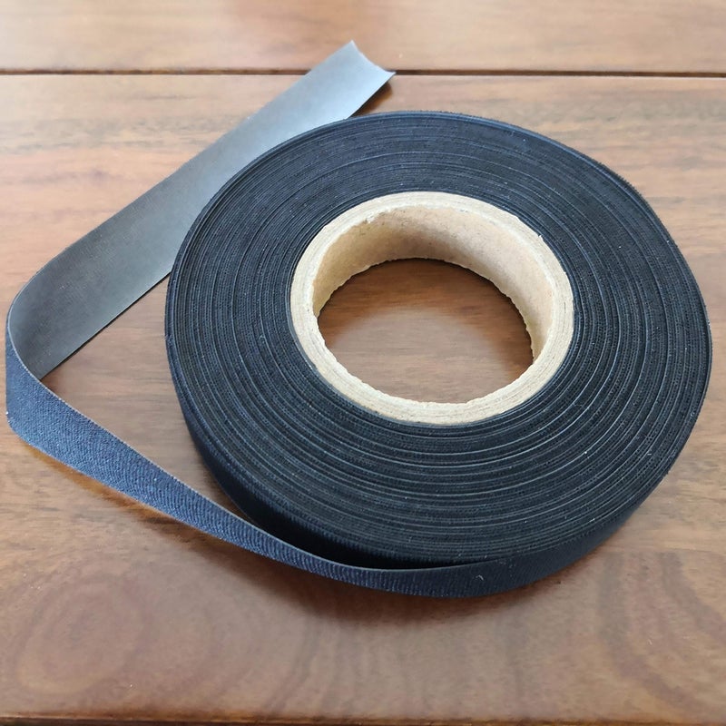 LLPT Wetsuit Repair Tape Iron On 0.8” x 16.5 Ft Seam Sealing Patch Waterproof for Neoprene Wetsuit Drysuit Fishing Suits Industrial Standard Carrier Material Color Black(IR865) - Image 4