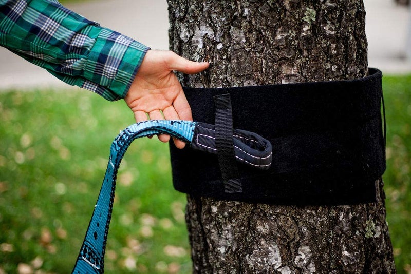 ZenMonkey Slacklines Tree Protectors by ZenMonkey Slacklines, Perfect for Slacklines, Ninjalines, Ziplines, Tree Swings, with Anti-Slip Guide Straps, Hook & Loop Fasteners, 72 Inches Long, Set of Two - Image 4