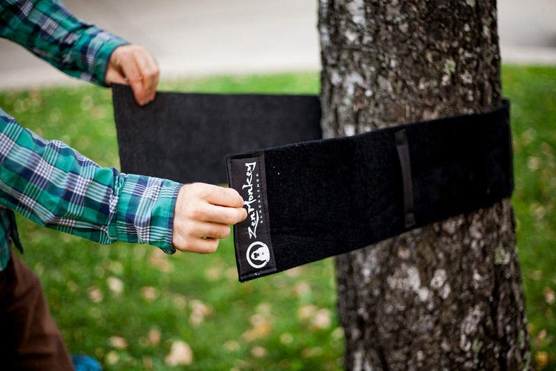ZenMonkey Slacklines Tree Protectors by ZenMonkey Slacklines, Perfect for Slacklines, Ninjalines, Ziplines, Tree Swings, with Anti-Slip Guide Straps, Hook & Loop Fasteners, 72 Inches Long, Set of Two - Image 3