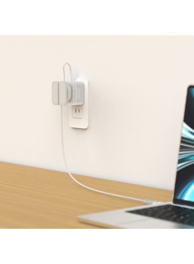 WinCheer كابل منظم متوافق مع ماك بوك برو شاحن الهواء ، حالة واقية لمحول الطاقة ماكساف USB-C ماك شحن كابل إدارة كابل لف للسفر كمبيوتر محمول ماك اكسسوارات - Image 3