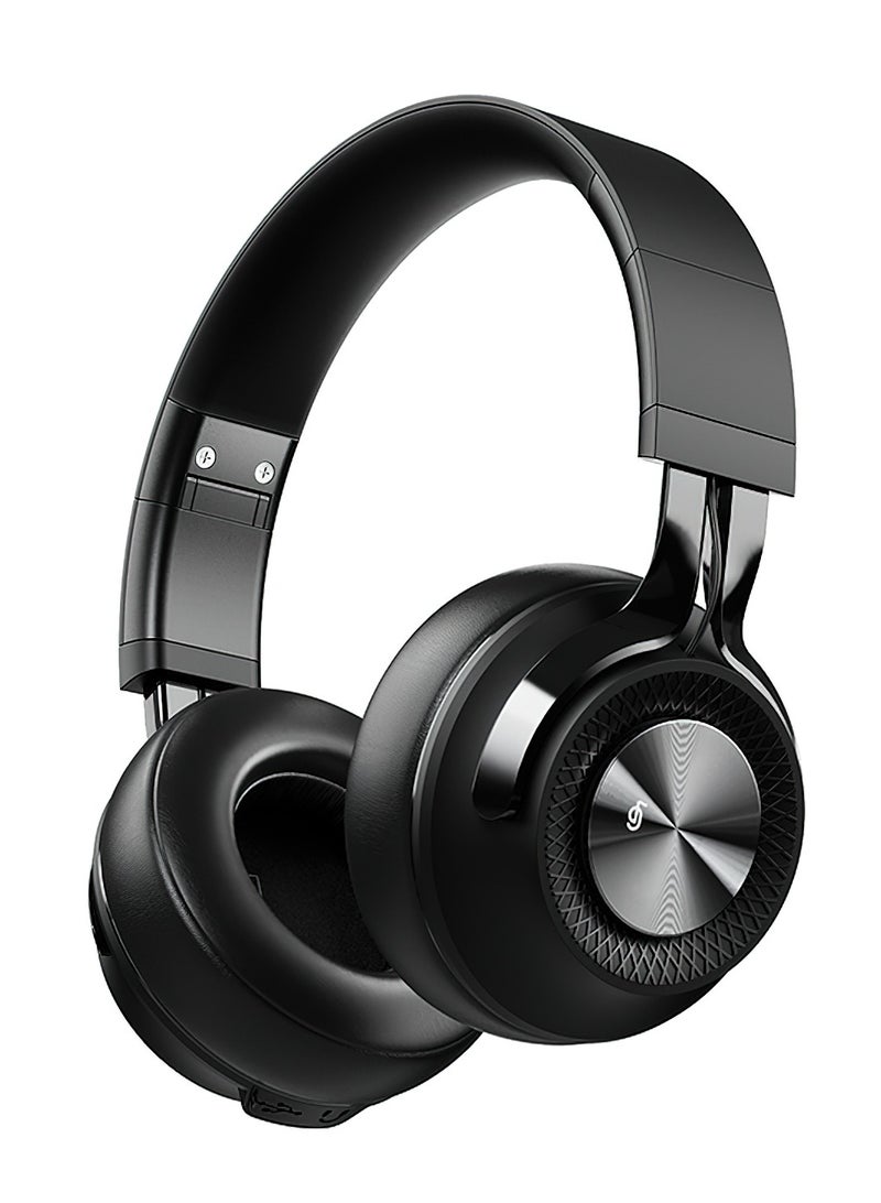 P1 Heavy Bass Wireless Bluetooth Headset for Sports, for Phone/PC Gaming Earpiece Bluetooth Headphones (Black) - Image 1