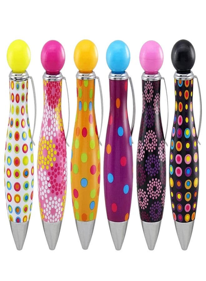 lyforx Short Fat Pens 6 Pcs Ergonomic Mini Pens For Tremor Arthritis Handicap Parkinson Cute Mini Pen Elegant Fat Pens Black Ink - Image 1