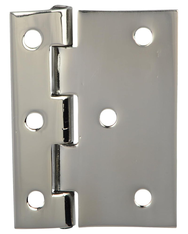 s siskcon design quality innovation ssiskcon 3 x 275mm x 10mm Gauge 17mm Thick Pack of 30 Stainless Steel Heavy Cabinet Door Cut Hinges Premium Lubrication Riveted Head Durability Mirror Polished Finish  - Image 2