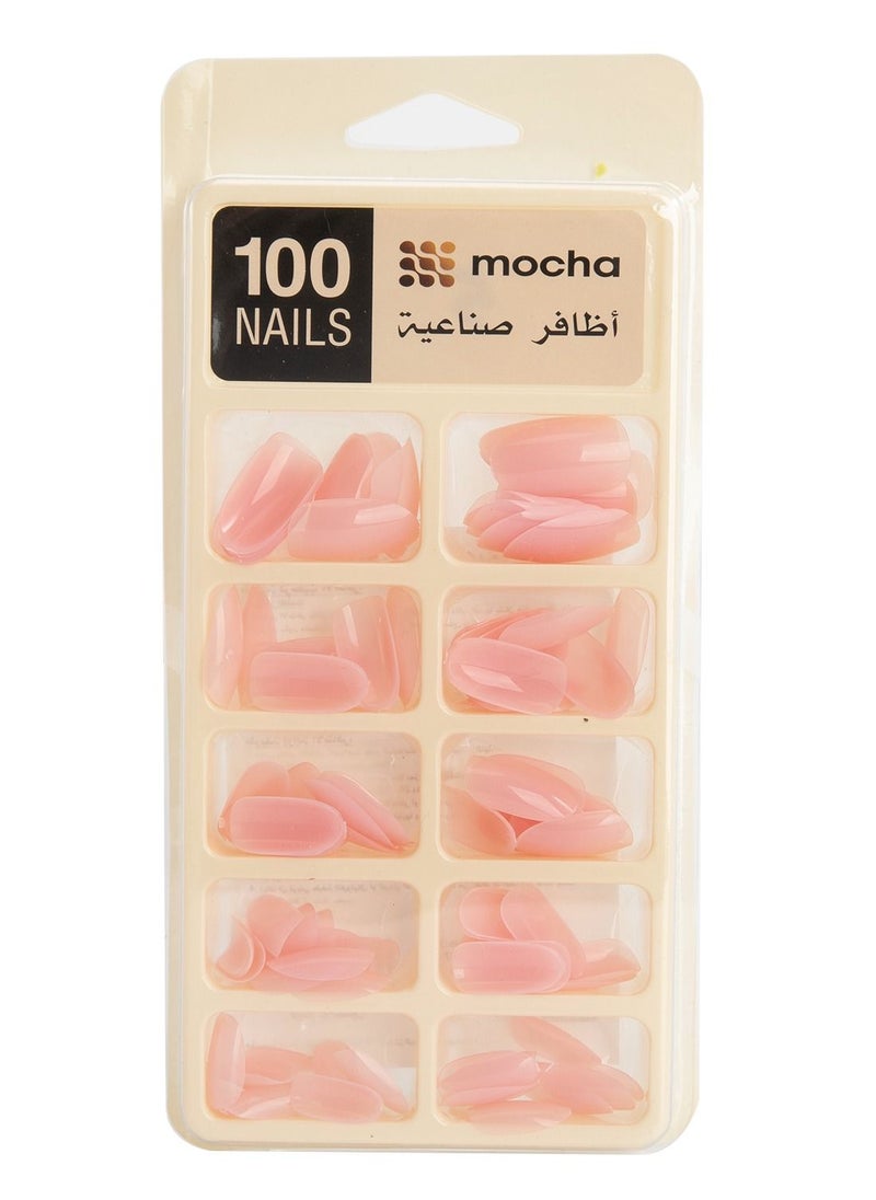 موكا أظافر صناعية جذابة من 100 قطعة E21  - Image 1