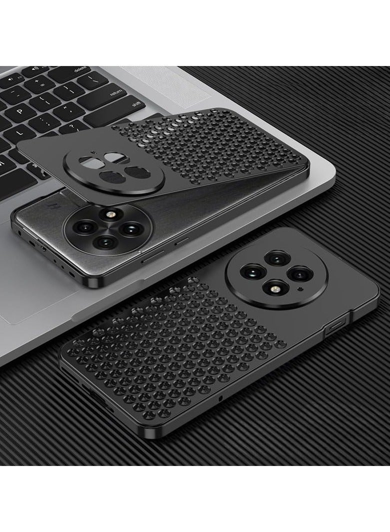 عام غطاء معدني متوافق مع هاتف OnePlus 13R - تصميم أنيق مع حماية متقدمة للعدسة وتبريد فعال - Image 1