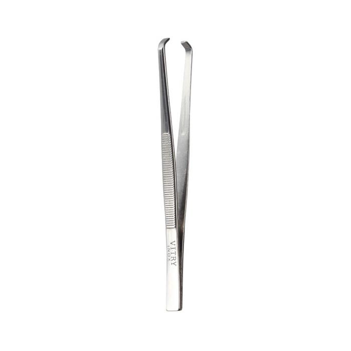 Vitry Eyebrow Tweezers Stainless Steel Crab Ends