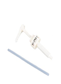 MONIN Syrup Pump For Glass Bottle White  - Image 1