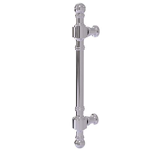 Allied Brass RD-3/8-PC Retro Dot Collection 8 Inch Beaded Door Pull, Polished Chrome - Image 1
