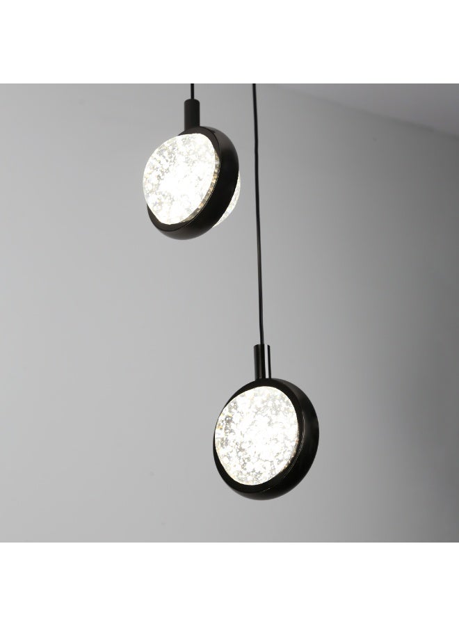 Hummer Elegant Prime Hanging Chandelier, black, with lighting color, 3 variable lights, 12 watts, hanging - Image 3