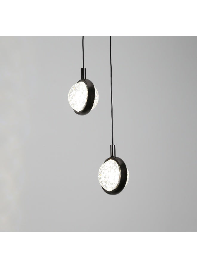 Hummer Elegant Prime Hanging Chandelier, black, with lighting color, 3 variable lights, 12 watts, hanging - Image 4