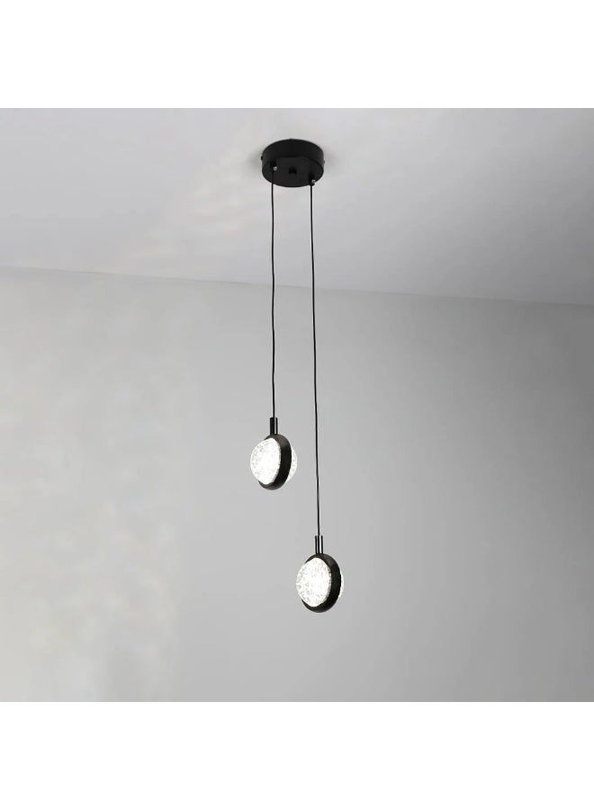 Hummer Elegant Prime Hanging Chandelier, black, with lighting color, 3 variable lights, 12 watts, hanging - Image 5