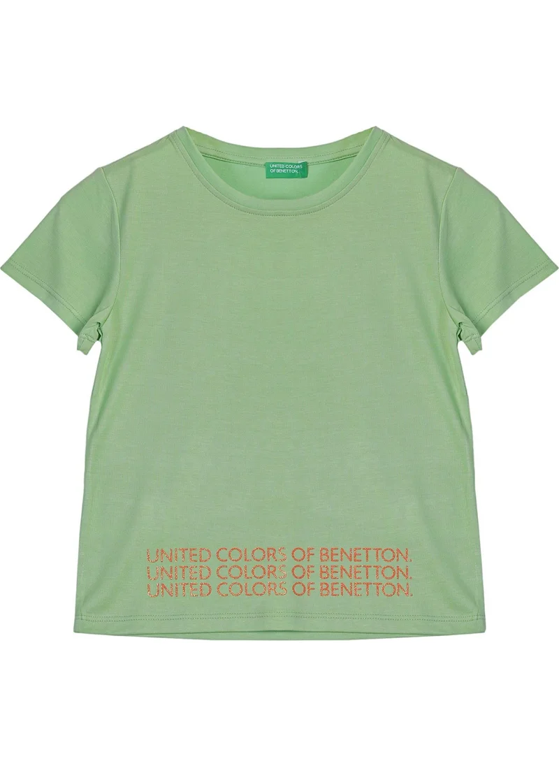 UNITED COLORS OF BENETTON Girls' Tshirt BNT-G21286