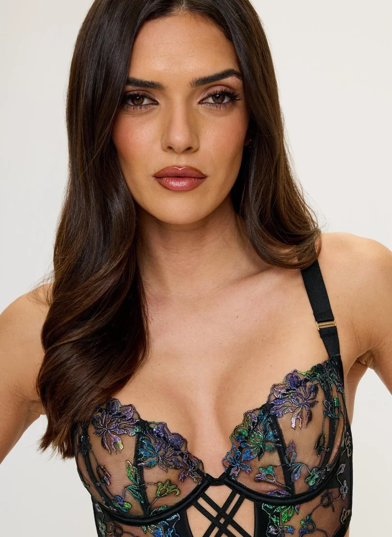 Ann Summers Ann Summers Mirage Basque Black