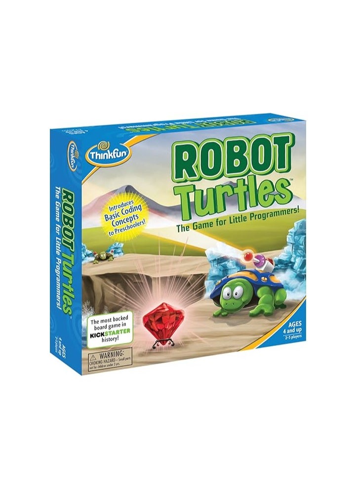 thinkfun Think Fun Robot Turtles STEM Toy and Coding Board Game for Preschoolers - Made Famous on Kickstarter, Teaches Programming Principles to Preschoolers  - Image 2