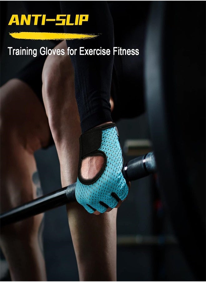 Arabest - Mountaineering Running  Fitness Wrist Guards Biking Half Finger Weightlifting Non slip  Breathable Gloves for Men and Women - Image 1