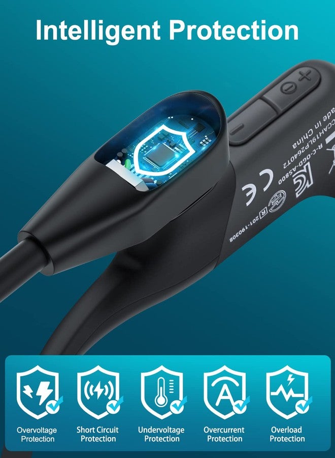 seynli USB C Adapter & Charging Cable for Aftershokz Headphones, Compatible with Shokz Aeropex, Open Run, OpenRun Pro, OpenRun mini, OpenComm 2/UC, for Aftershokz Charging Cable, 4-Pack - Image 3