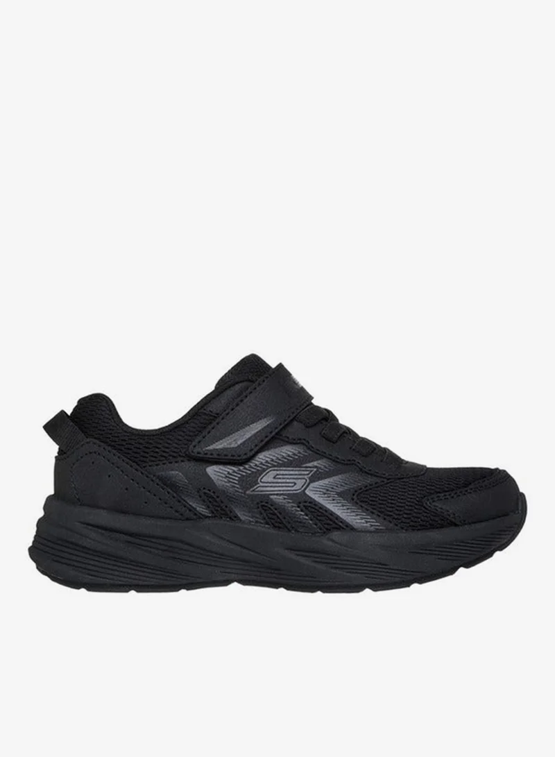 SKECHERS Kids Microspec Tread Hook & Loop Sneakers - 404115L-Bbk-Cp