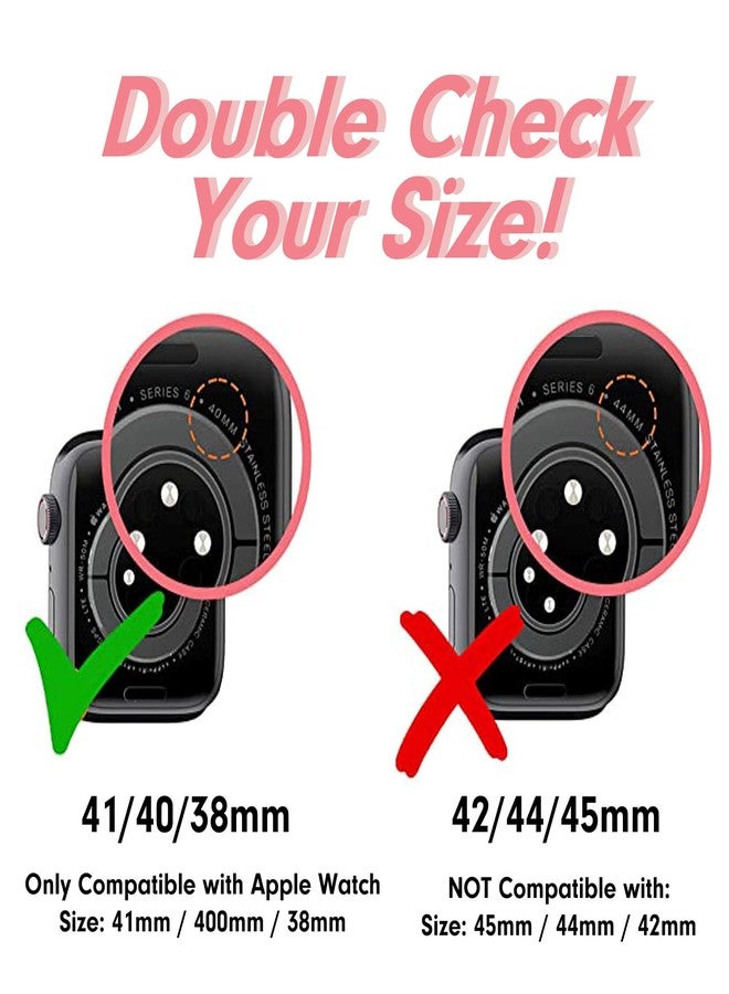 Sonix x Sanrio Apple Watch Cover | Bumper Case for Apple Watch | Protective Silicone Cover | Fits 38mm/40mm/41mm | Hello Kitty - Pink - Image 5