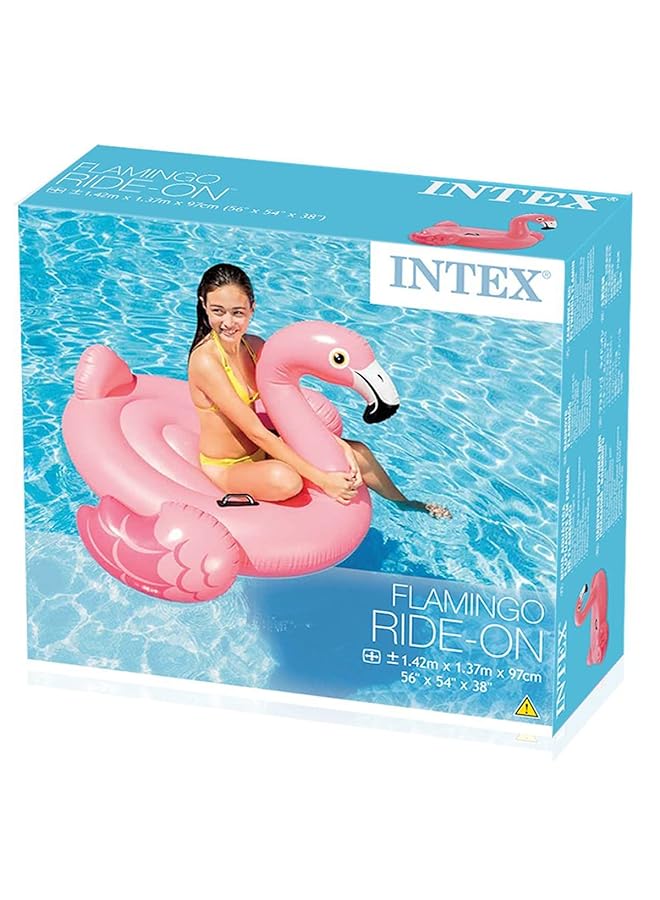 INTEX Inflatable Flamingo Mountable Float1.78Mx1.53Mx / 70" X 53" - Image 3
