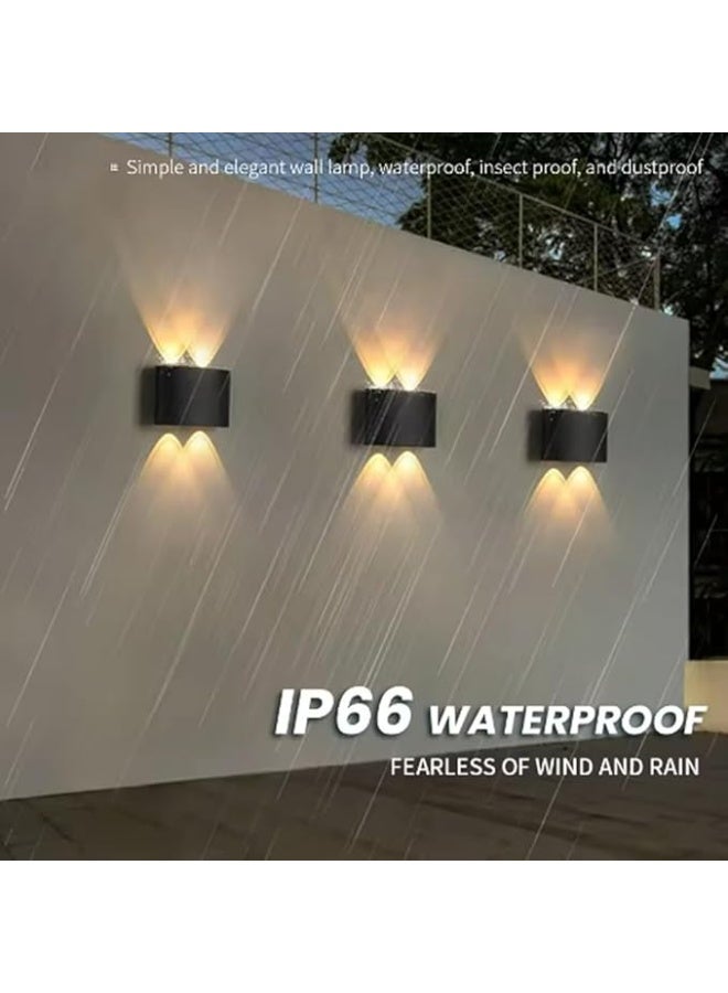 YD Modern LED Wall Light Up Down Outdoor Lamp Waterproof Wall Mounted Sconce for Porch Garden Balcony Corridor Decorative Indoor Outdoor Lighting Fixture - Image 3