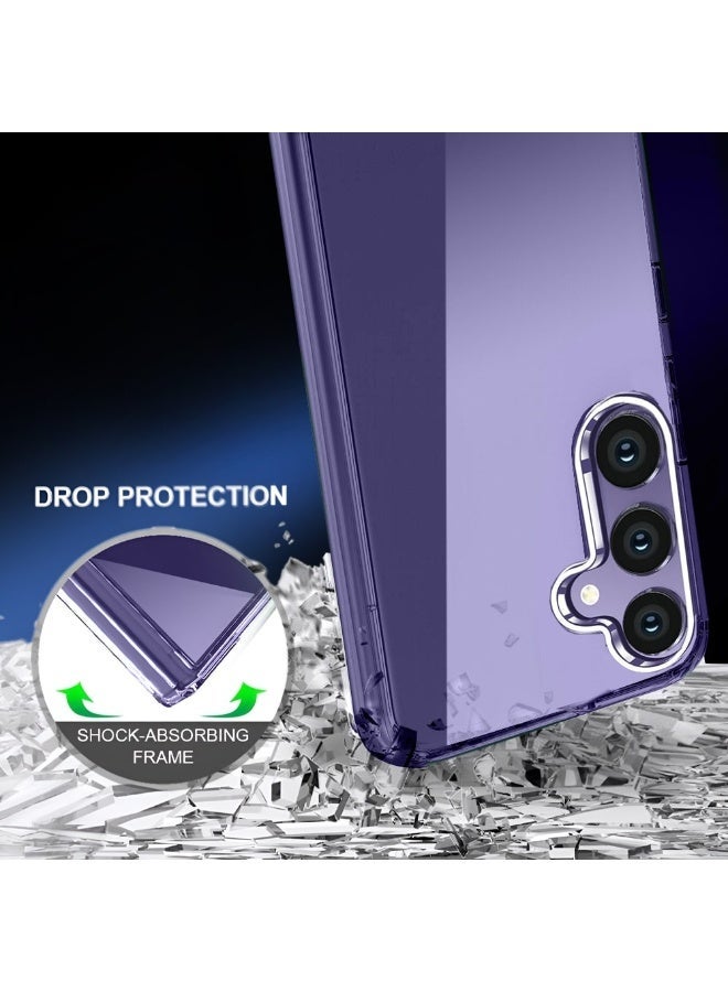 PRIMEEIGHT Crystal Clear Samsung S25 Plus Case 6.7 Inch Anti Yellow Shockproof Curved Edges And HD Clear Anti Scratch S25+ - Image 2