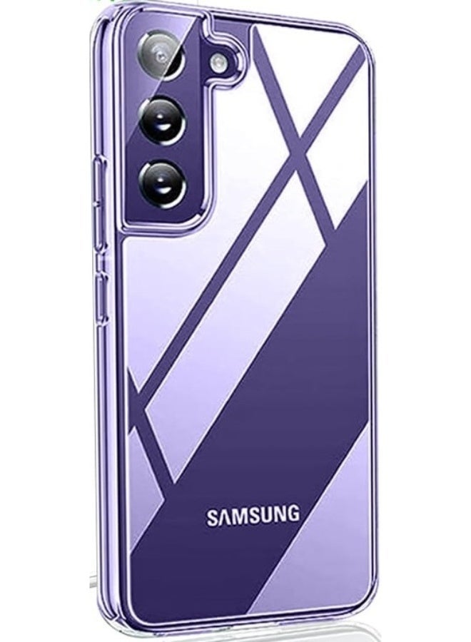 PRIMEEIGHT Crystal Clear Samsung S25 Plus Case 6.7 Inch Anti Yellow Shockproof Curved Edges And HD Clear Anti Scratch S25+ - Image 1