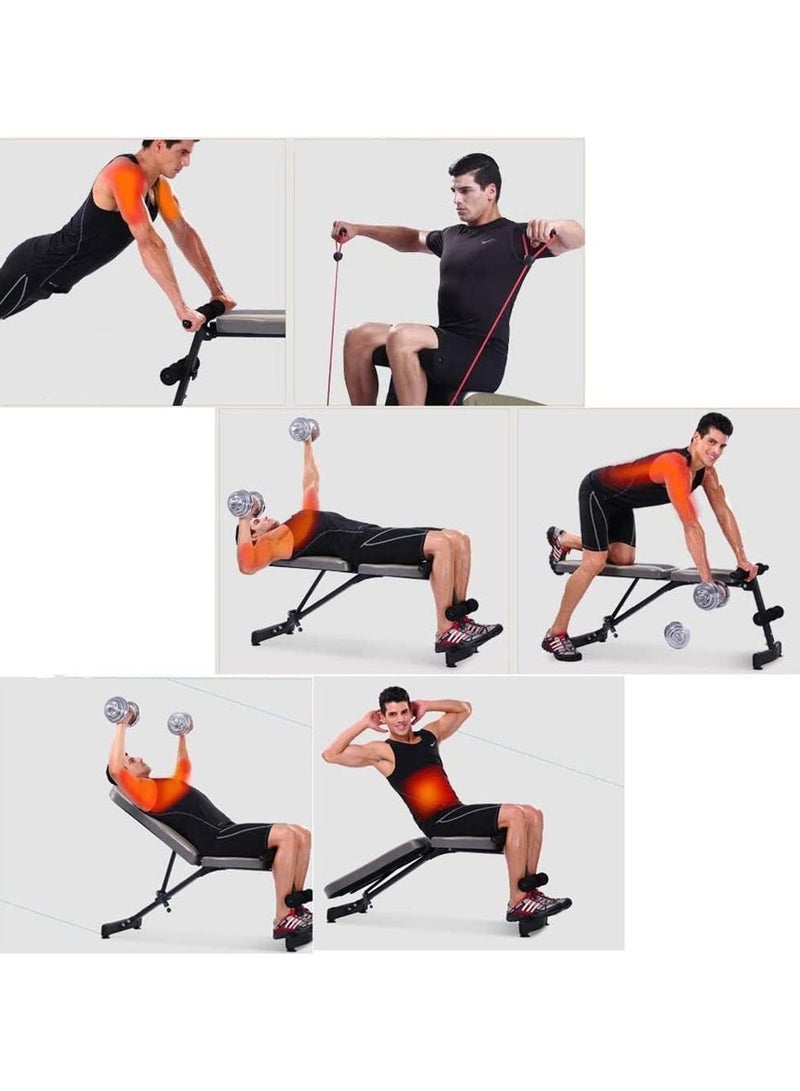 بونكا مقعد تمارين رياضية  أسود/بيج 615 - Image 4