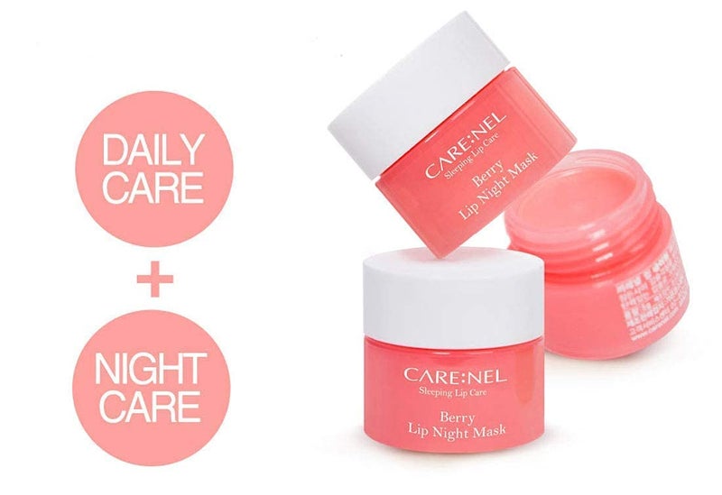 CARENEL Lip Sleeping Mask 5g (Berry 3Set) - Moisturizer for Dry Lips - Overnight Treatments Balm, Day and Night Repair Gloss, Scrubs Exfoliator - Image 5