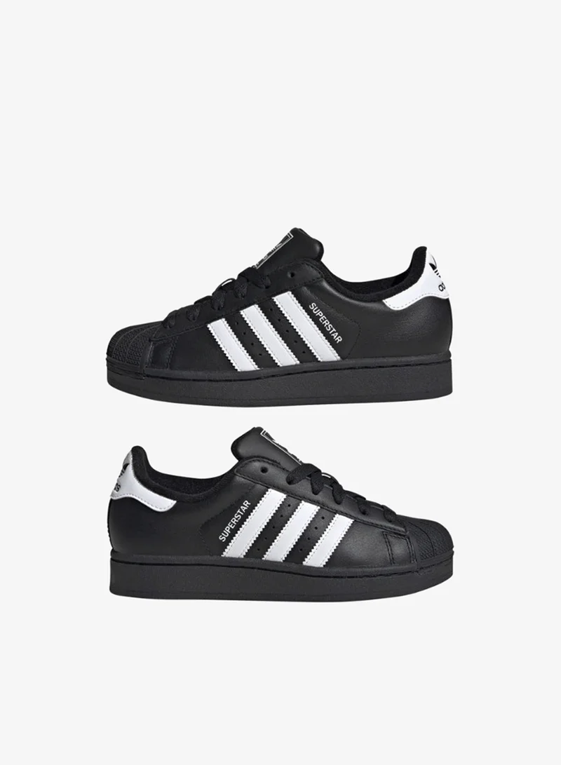 adidas Originals SUPERSTAR II J Black Originals Unisex Shoes