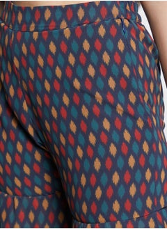 indya Printed Layered Sharara Pants  - Image 4
