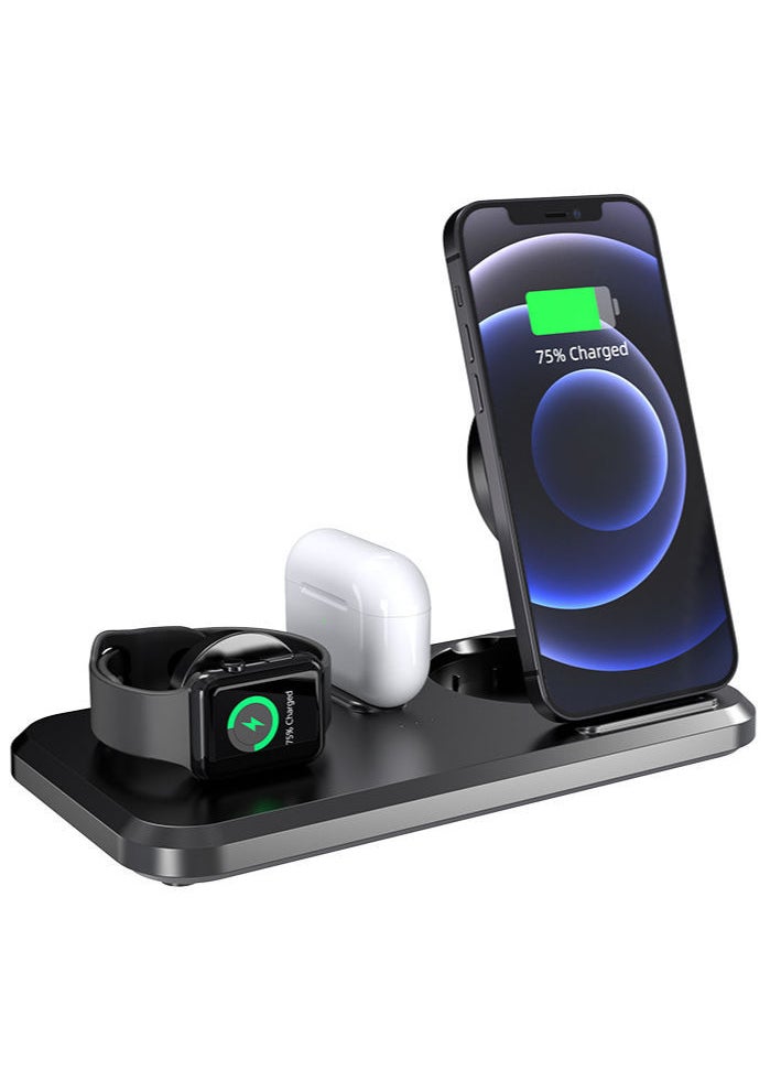 Generic 3-in-1 Wireless Charger Dock for Apple iPhone/Watch/Air Pods  - Image 2