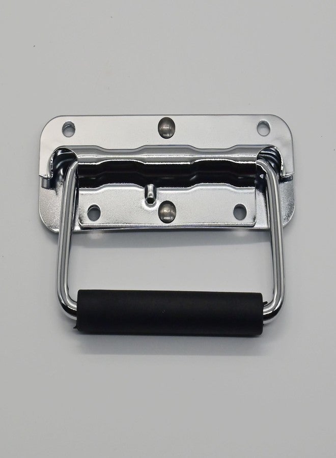 Syncraft Hardware Flight Case Small Handle Chrome Finish/Transit Box/Tool Box Accessory/Musical Instrument case H2004 - Image 1
