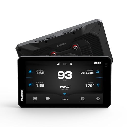 CHIGEE AIO-6 LTE 4G Motorcycle GPS Navigation with 6 inch Display, Smart Geo-Fence Security,SOS,2000nits,Motorcycle Carplay Android Auto, Real-time alerts, Electronic Fence, IP69 Waterproof - Image 1