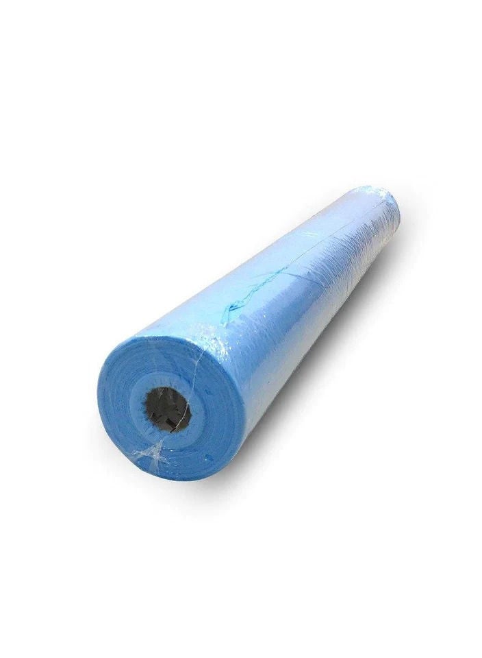 Viva Disposable Non-Woven Bed Cover Roll Blue  - Image 2