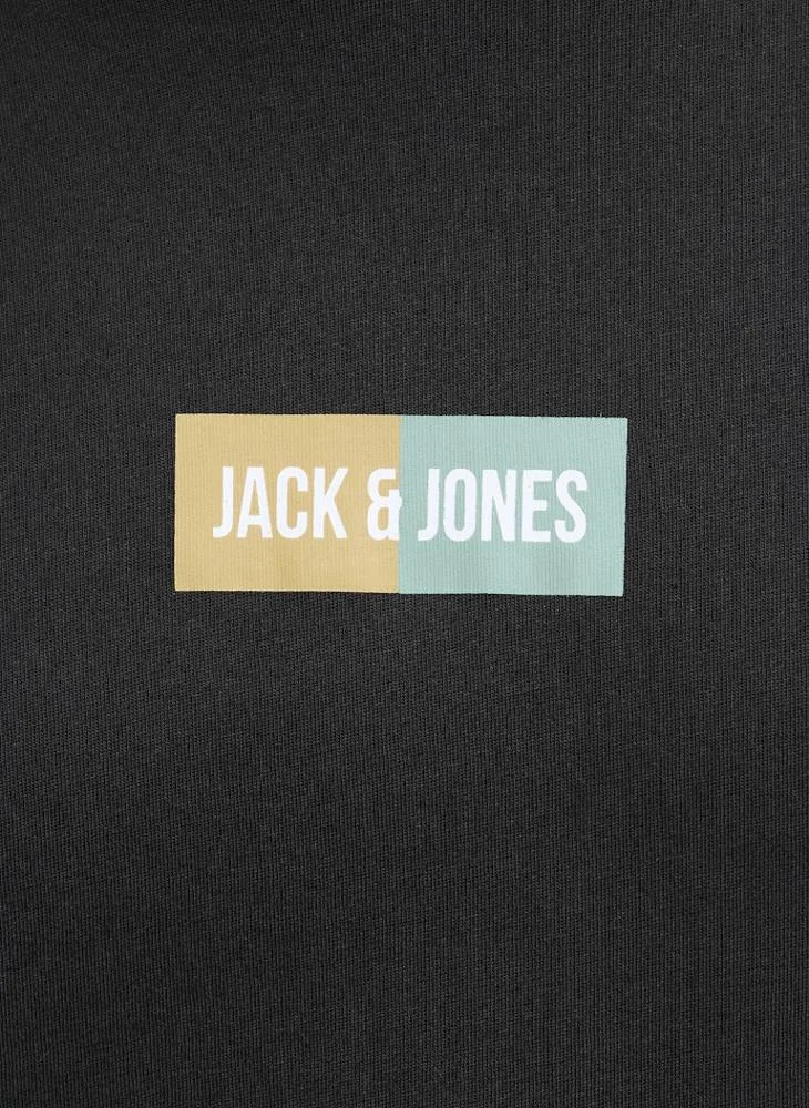 JACK & JONES Logo Regular Fit Crew Neck T-Shirt