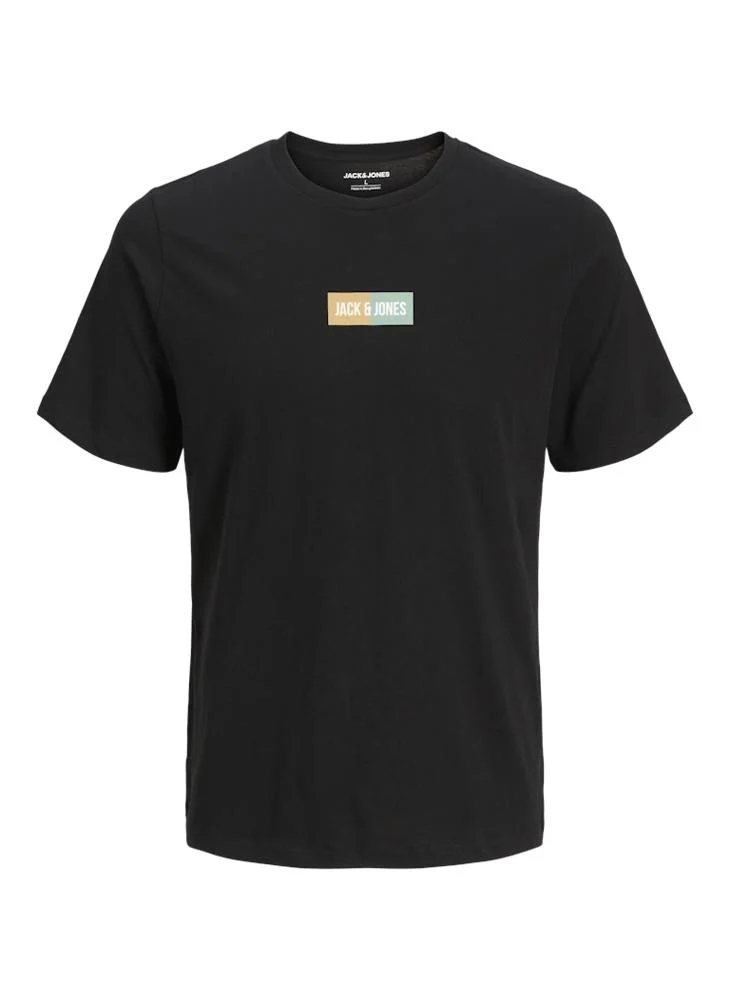 JACK & JONES Logo Regular Fit Crew Neck T-Shirt