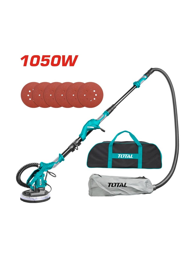 TOTAL 9 inch 1050 watt wall sander with sandpaper - Image 2