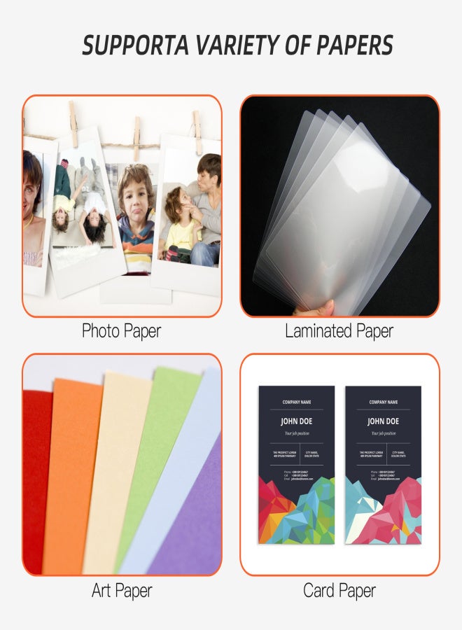 A4 Rotary Paper Trimmer Multi-Functional Paper Photo Cutter with 12 Sheets Cutting Capacity 12.2 Inch Cut Length for Craft Paper Photo Scrapbook School Office Studio Supply - Image 4