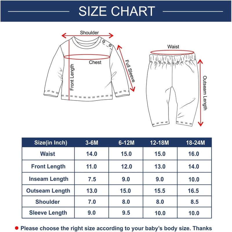 Baby Go Regular Fit Cotton Track Set for Kids - Navy - Image 4