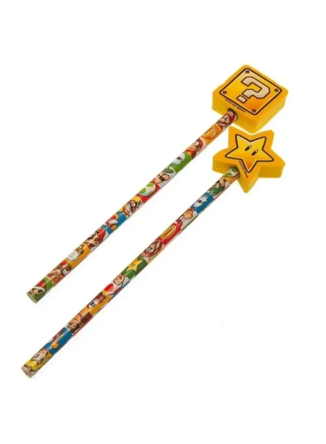 بيراميد Super Mario Core Pencil Topper 2pk