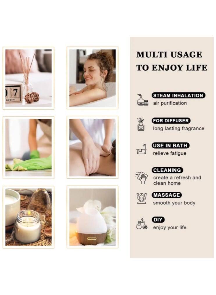 زيت اللافندر العطري أموها 10 مل | نقي وطبيعي بنسبة 100% | زيوت عطرية عالية الجودة للعلاج بالروائح، وأجهزة نشر الروائح، والجلد، والتدليك، وأجهزة الترطيب - Image 3