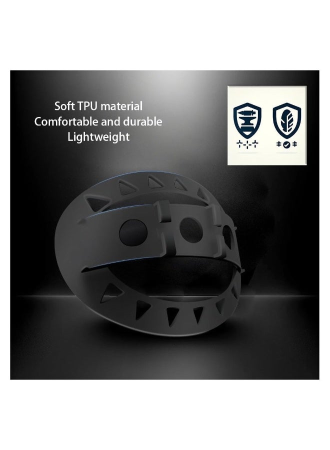 وسادة رأس VR، وسادة رأس ناعمة ومريحة من TPU لسماعة Vision Pro، محول وسادة رأس مريحة لتخفيف الضغط، ملحقات VR، دعامة خلفية لرأس الحزام - Image 2