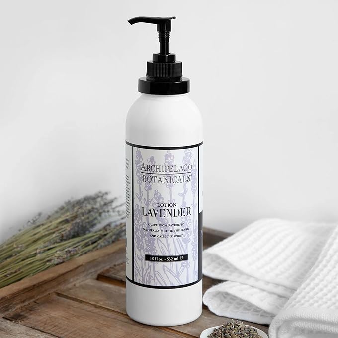 Archipelago Botanicals Lotion, Lavender, 18 oz. - Image 3