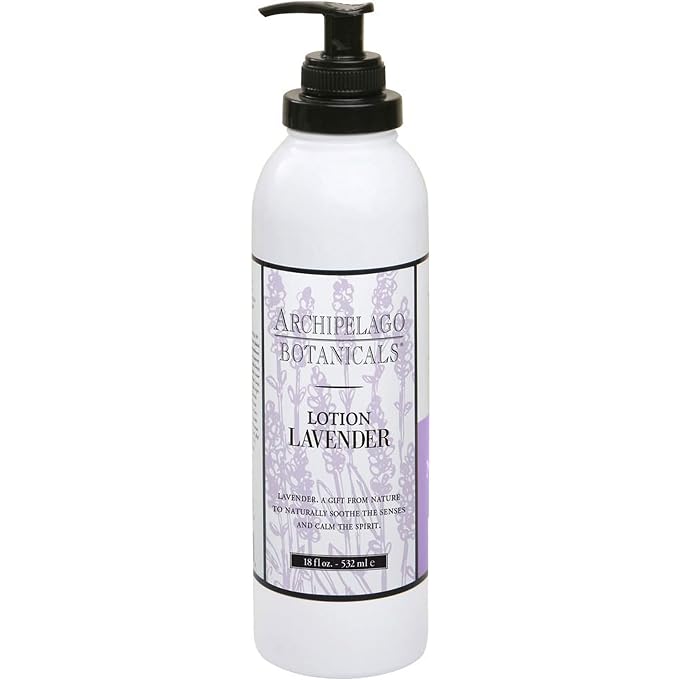Archipelago Botanicals Lotion, Lavender, 18 oz. - Image 1