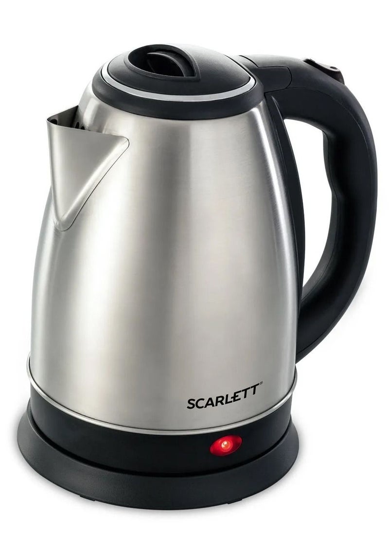 Scarlett SCARLETT Stainless Steel Electric Kettle 2 Liter Design for Hot Water, Tea, Coffee, Milk, Rice and Other Multi Purpose Cooking Food Kettle  - Image 2
