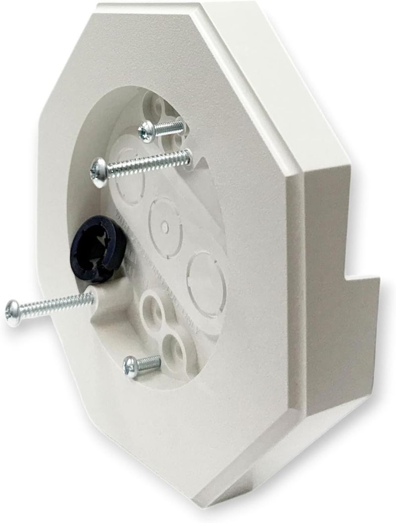 iMBAPrice IMBA81511 Vinyl Siding Lamp Mounting Kit for 58 Inch Outdoor Siding Lap with Builtin Electrical Box 1Pack - Image 1