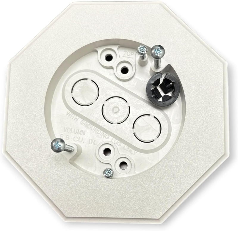 iMBAPrice IMBA81511 Vinyl Siding Lamp Mounting Kit for 58 Inch Outdoor Siding Lap with Builtin Electrical Box 1Pack - Image 5