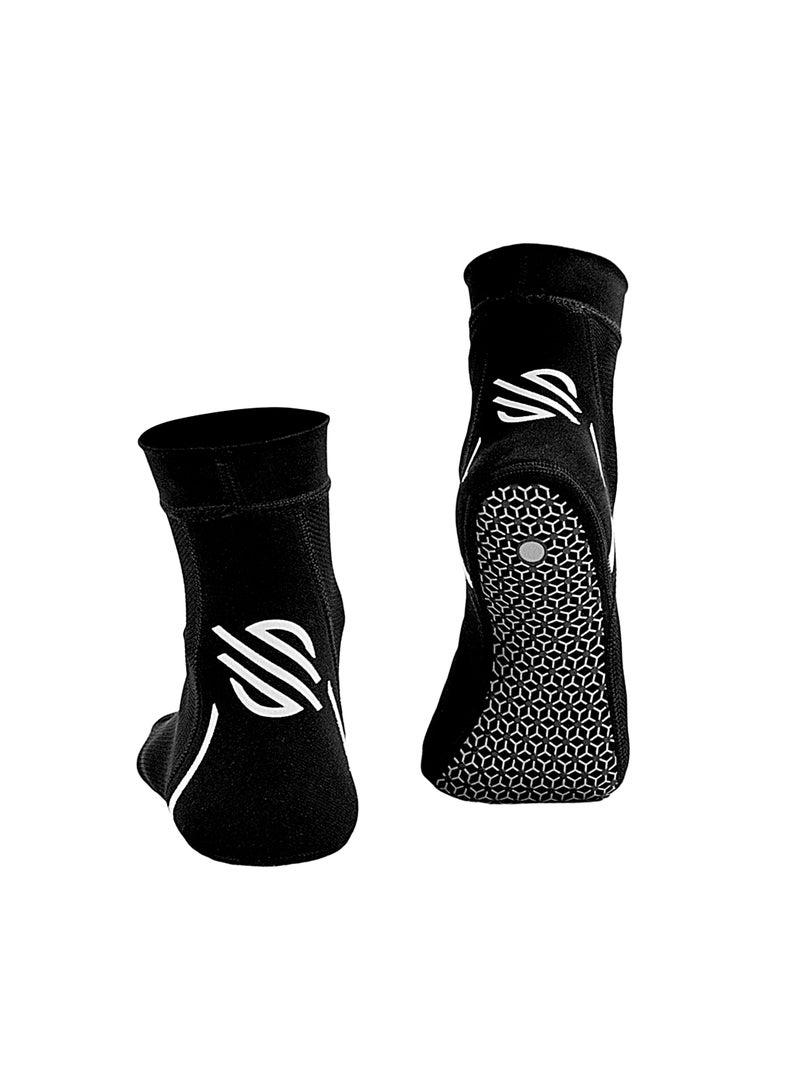 Sanabul  New Item Foot Grip Socks For Men & Women | Mma, Kickboxing, Wrestling, Pilates, Yoga Anti Slip Socks, Non Slip Socks (Xsmall, White)  - Image 3